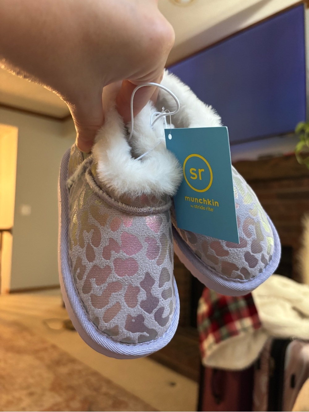 Toddler girl booties- size 6